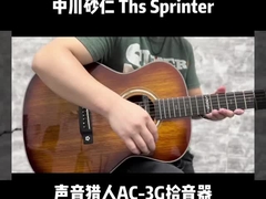 Een lichtgewicht ABS akoestische gitaar-equalizator met LED-indicator en dubbel spoel systeem